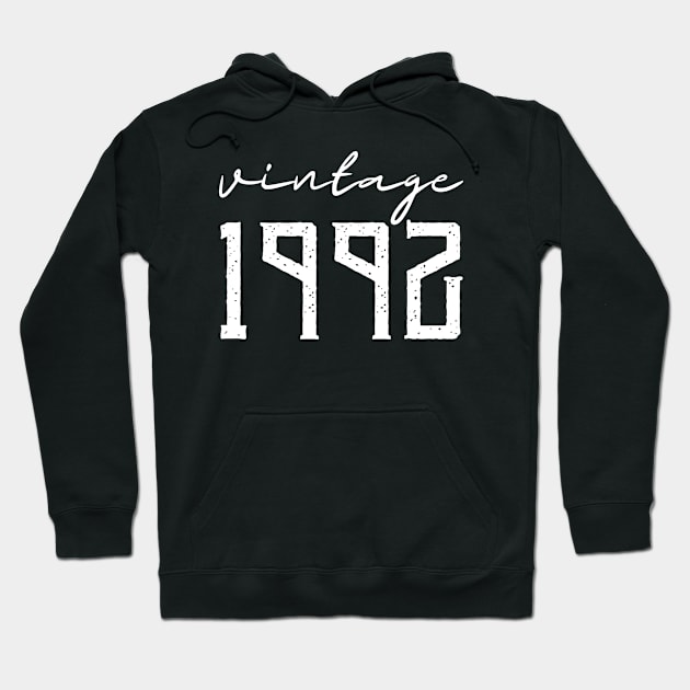 Vintage 1992 Hoodie by oneduystore